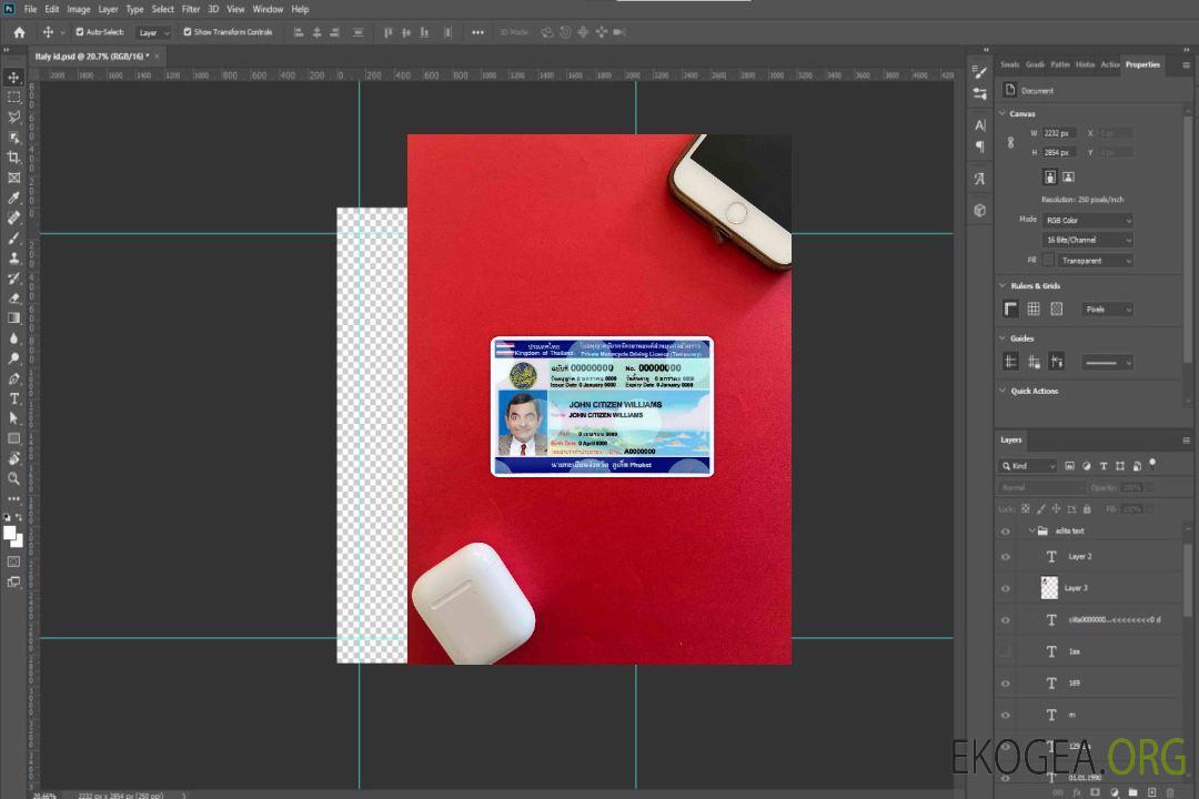 Thaïlande DL photolook AVANT template Thaïlande DL photolook AVANT template